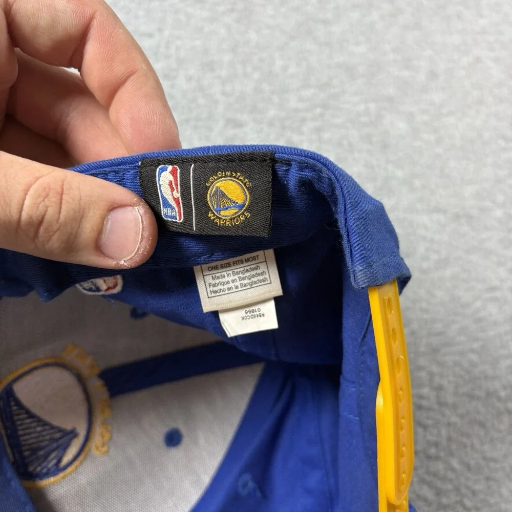 Golden State Warriors Youth Snapback Hat Blue Yellow NBA Basketball Cap 2 Tone